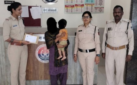 बुरहानपुर पुलिस की त्वरित कार्यवाही ‘ऑपरेशन मुस्कान’ के तहत अपहृत बालक सकुशल दस्तयाब, परिजनों को सौंपा